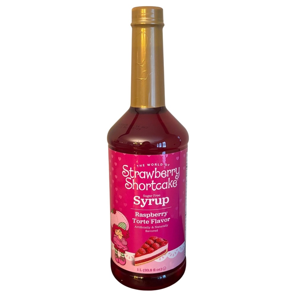 Strawberry Shortcake | Syrup | Raspberry Torte |‎ 1L 33.8 fl oz | NEW